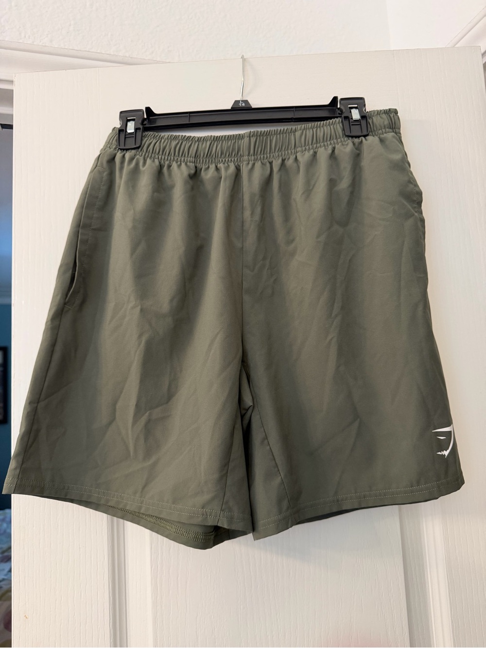Gymshark Men's Olive Athletic Training Shorts